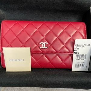 Large Flap Chanel wallet
